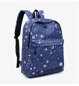 Waterproof Oxford Cloth Backpack with Clear Sweet Print Fashionable School Bag Elite Custom Other Student Backpack D-010 - Product Image 2