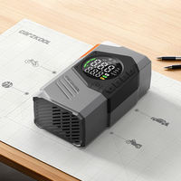 Digital Cordless Tire Inflator ABS Shell 150psi Pressure Monitor Large Battery for Road Trip Tire Use