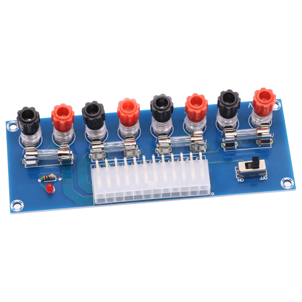 XH-M229 Desktop PC Chassis Power ATX Transfer to Adapter Board Power Supply Circuit Outlet Module 24Pin Output Terminal 24 Pins