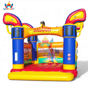 Château gonflable commercial pour enfants en PVC, respectueux de l'environnement, avec motifs de dessins animés, idéal pour les fêtes, la location événementielle et les jeux pour adolescents - Product Image 5