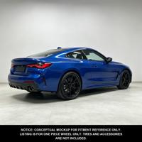 Sur mesure 12000T Forgé |   Norme DOT |   MOQ 4 S1-00224 18-24 Jantes multi-rayons noir brillant pour BMW Série 4