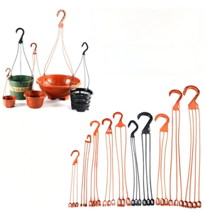 Jardinière suspendue auto-arrosante avec 4 crochets-pour pothos, <span class=keywords><strong>lierre</strong></span>, plantes araignées - Product Image 4