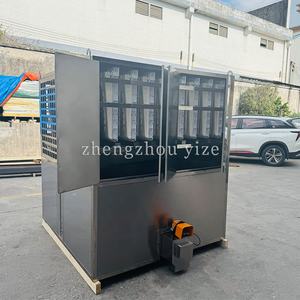 Büyük endüstriyel küp buz yapma makinesi kare taneli buz blok yapma makinesi oteller için - Product Image 4