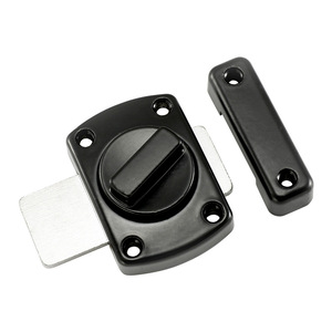 Pestillo de Puerta Zhan Hanlai Weishi, Aleación de Zinc, Negro Cepillado, Estilo Moderno y Simple para Muebles - Product Image 5