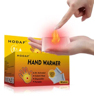 Factory Price Iron Powder Air Active Hand Warmer Pack Hot & Cold Pack for Winter OEM Service Offered