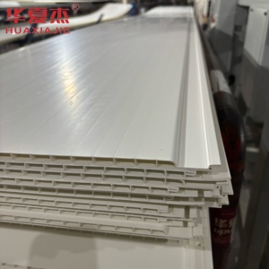 Chất lượng cao PVC <span class=keywords><strong>Panel</strong></span> tường 18inch Chiều rộng PVC trần <span class=keywords><strong>Panel</strong></span> tường PVC không thấm nước cho rửa xe/Lợn trang trại <span class=keywords><strong>Panel</strong></span> tường dễ dàng để làm sạch - Product Image 3