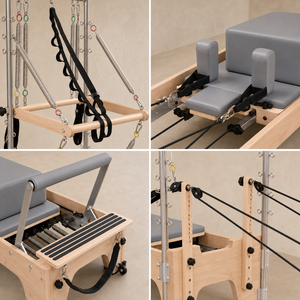 Torre de Pilates FLOWA Premium de Madera de Arce OEM 115kg Sistema Completo para Estudios de Alta Gama, Flotas de Centros de Bienestar y Suministro a Centros de Salud - Product Image 2