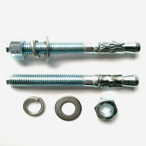 สลัก<span class=keywords><strong>ยึด</strong></span>คอนกรีตแบบหนักพิเศษ ชุบสังกะสี สำหรับผนังคอนกรีต  แบบลิ่ม  บรรจุกล่องกระดาษ - Product Image 3
