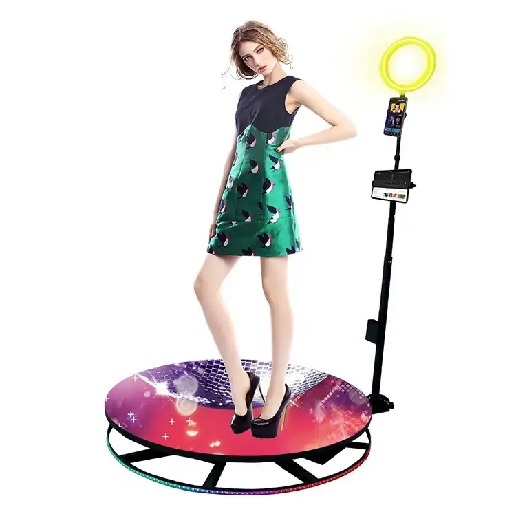 VETO 360 degree spin camera platform Party Revolve Selfie Fully 360 photo booth automatic