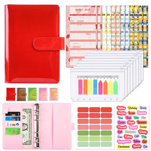 Agenda de pensée en spirale personnalisé planificateur d'inventaire à couverture rigide classeur budgétaire mensuel cahier flash - Product Image 1