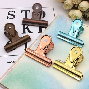 Clip a Forma di Goccia d'Acqua 40 mm 50 mm 65 mm, Clip in Acciaio Inox per Biglietti, Clip Metallica Colorata per Borse, Clip in Metallo per Documenti - Product Image 4