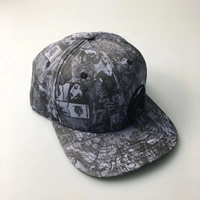 Gorra Snapback de 5 Paneles con Visera Plana Estilo Hip Hop, Impermeable y de Moda, con Impresión por Sublimación Completa, Personalizada OEM