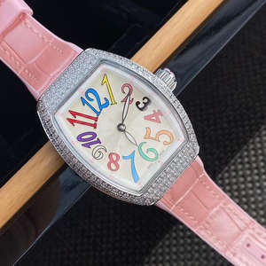 Reloj mecánico automático de alta calidad, deportivo, ovalado, de lujo, con bisel de diamantes clásico, correa de caucho, calendario luminoso. - Product Image 2