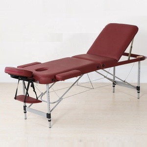 <span class=keywords><strong>Table</strong></span> <span class=keywords><strong>de</strong></span> <span class=keywords><strong>Massage</strong></span> pliable et Portable, en aluminium, 3 sections, au meilleur prix - Product Image 3