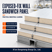 Panneaux sandwich EPS pour maison préfabriquée, construction modulaire, panneaux muraux isolés en acier léger