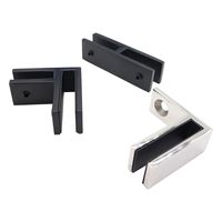 ZD Balustrades de balcon, embouts de rampe d'escalier, accessoires de main courante modernes, support de fixation en acier inoxydable pour escalier avec panneau en plexiglas