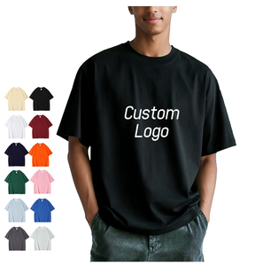 เสื้อยืดผ้าฝ้ายสำหรับผู้ชายเสื้อยืดตามสั่ง100% สไตล์สตรีทแวร์ผลิตได้เยอะ - Product Image 4