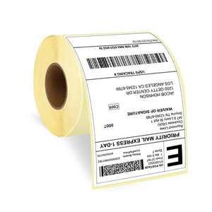 Rollo de Papel Térmico Blanco para Fax, Papel Autoadhesivo para Etiquetas, para Empaquetado en Supermercados - Product Image 4