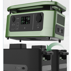 Station d'alimentation solaire portable 7200W 110V/220V pour le camping avec batterie LiFePO4, contrôleur MPPT, onde sinusoïdale pure - Product Image 1