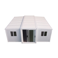 Bâtiment préfabriqué modulaire extensible à double aile, installation rapide, pour usage sportif, scolaire, résidentiel et hôtelier