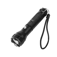 Lampe torche LED rechargeable portable toute neuve, 1000 lumens, super lumineuse, étanche IP65, garantie 5 ans, en alliage d'aluminium