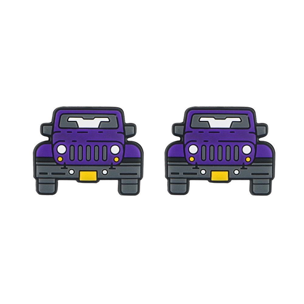 Car Focal bead Purple  SA235