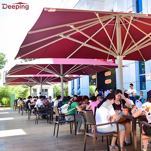 Parasols de jardin commerciaux de <span class=keywords><strong>grande</strong></span> <span class=keywords><strong>taille</strong></span> pour glamping, 4 m, 5 m, 7 m, grand <span class=keywords><strong>parasol</strong></span> extérieur pour restaurant - Product Image 3