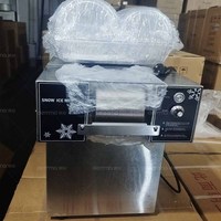 Machine à glace pilée et à flocons de neige automatique à haute productivité, en acier inoxydable 304, pour usage commercial, différentes couleurs disponibles