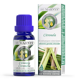 Huile essentielle aromatisante à la citronnelle Marnys 15 ml pure et naturelle pour l'aromathérapie, la maison, le bureau et la relaxation - Product Image 1