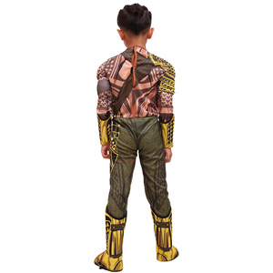 Costume Aquaman pour enfants, couleur Neptune, 8-13 ans, ensemble de tenue de cosplay pour spectacle sur scène - Product Image 4