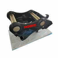 HOMIE Coupleur d'attelage rapide inclinable hydraulique Powertilt pour changement de godet kx161-3a Kubota avec MS03 à vendre