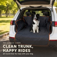 Housse de siège pliable imperméable pour chien et chat, tapis de coffre de SUV, protection pour animaux de compagnie, ajustement universel