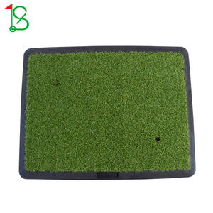 Ss Golf Hitting <b>Mat</b> Artificial Grass <b>Rubber</b> Base Practice Swing Training <b>Mat</b> For Indoor <b>Outdoor</b> Use 120x80cm - Product Image 1