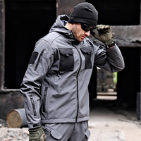 Chine Veste camouflage à capuche Cema Veste softshell imperméable Vêtements tactiques Veste de combat