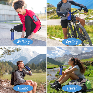 Garrafa de Água Inovadora com Dupla Função de Borrifador e Bebida para Esportes ao Ar Livre e Aventuras de Verão Adequada para Água Fervente - Product Image 5