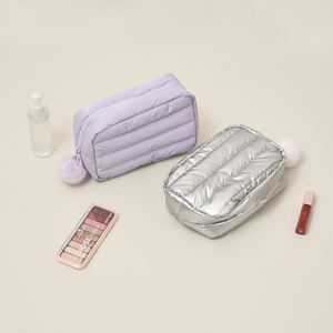 Kawaii rayas nube larga bolsa de maquillaje lindo Picnic bolsa kawaii bolsa - Product Image 3