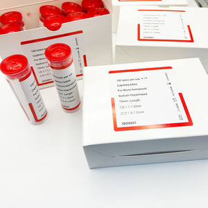 Tubos Capilares de Vidrio Azul de 75 mm, 100 Unidades, 1.1 mm de Diámetro Interior y 1.5 mm de Diámetro Exterior, Ambos Extremos Abiertos, OEM XZ LAB SUPPLIES, Garantía de 3 Años, Convenientes - Product Image 4