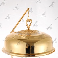 Chauffe-plats de luxe pour fêtes de mariage chauffe-plats pour buffet chauffe-plats pour traiteur chauffe-plats suspendus en acier inoxydable usine