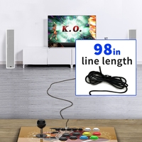 Bâton de combat d'arcade de jeu vidéo en plein air pour maison, Compatible avec NEOGEO, Mini PC PS classique Nintendo Switch, PS3, Android, Raspberry Pi