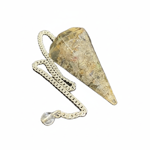 หินควอตซ์คริสตัลหินอเวนจูรีนสีเทาอัญมณีบำบัดแบบเหลี่ยมเพชรพลอยสำหรับการนั่งสมาธิและการเก็บรวบรวมผลิตภัณฑ์งานฝีมือคริสตัล - Product Image 1