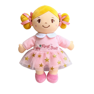 Özel Tasarım Fantazi Serisi 30cm Mini Yeniden Doğmuş Kız Bebek Oyuncak Süper Yumuşak Bebek İlk Peluş Oyuncak %100 PP Pamuk Dolgulu Bebekler - Product Image 3