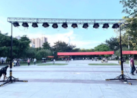 Soporte de Iluminación de Manivela Resistente para Bodas y Eventos, Torre de Elevación Telescópica para Luces Móviles de Escenario, Equipo de Alquiler