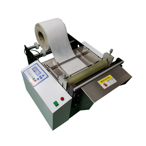 Machine de <span class=keywords><strong>d</strong></span>é<span class=keywords><strong>coupe</strong></span> automatique de film PVC à lame SKD2 34m/min, 220V/110V, pour film à bulles, largeur de travail 200mm, Huazhixin - Product Image 4