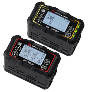 เครื่องตรวจจับก๊าซหลายชนิดแบบพกพา RIKEN KEIKI GX-9000 C10000N6L0 แบตเตอรี่ลิเธียม ตรวจจับได้สี่ชนิด (CH4 O2 H2S CO) - Product Image 3
