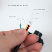 Module de découpe/gravure laser professionnel continu 450 nm 20 W, lumière bleue avec modulation TTL/PWM pour kit de bricolage CNC