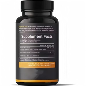 Capsules de Maca Naturelles pour Hommes Adultes – Améliore les Performances Masculines, Renforce la Force, l'Endurance et la Vitalité pour l'Énergie - Product Image 3