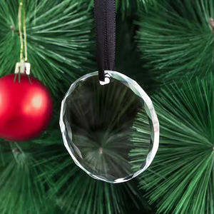 Cristaux vierges en cristal K9 personnalisés avec logo d'usine, cristaux vierges à découper, ornements de Noël en verre écologiques à suspendre pour la décoration - Product Image 5