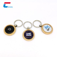 Etiquettes pour chiens personnalisées en époxy + PVC, mini RFID, paiement par carte, NFC 216, anti-perte, étiquette nominative pour animaux de compagnie
