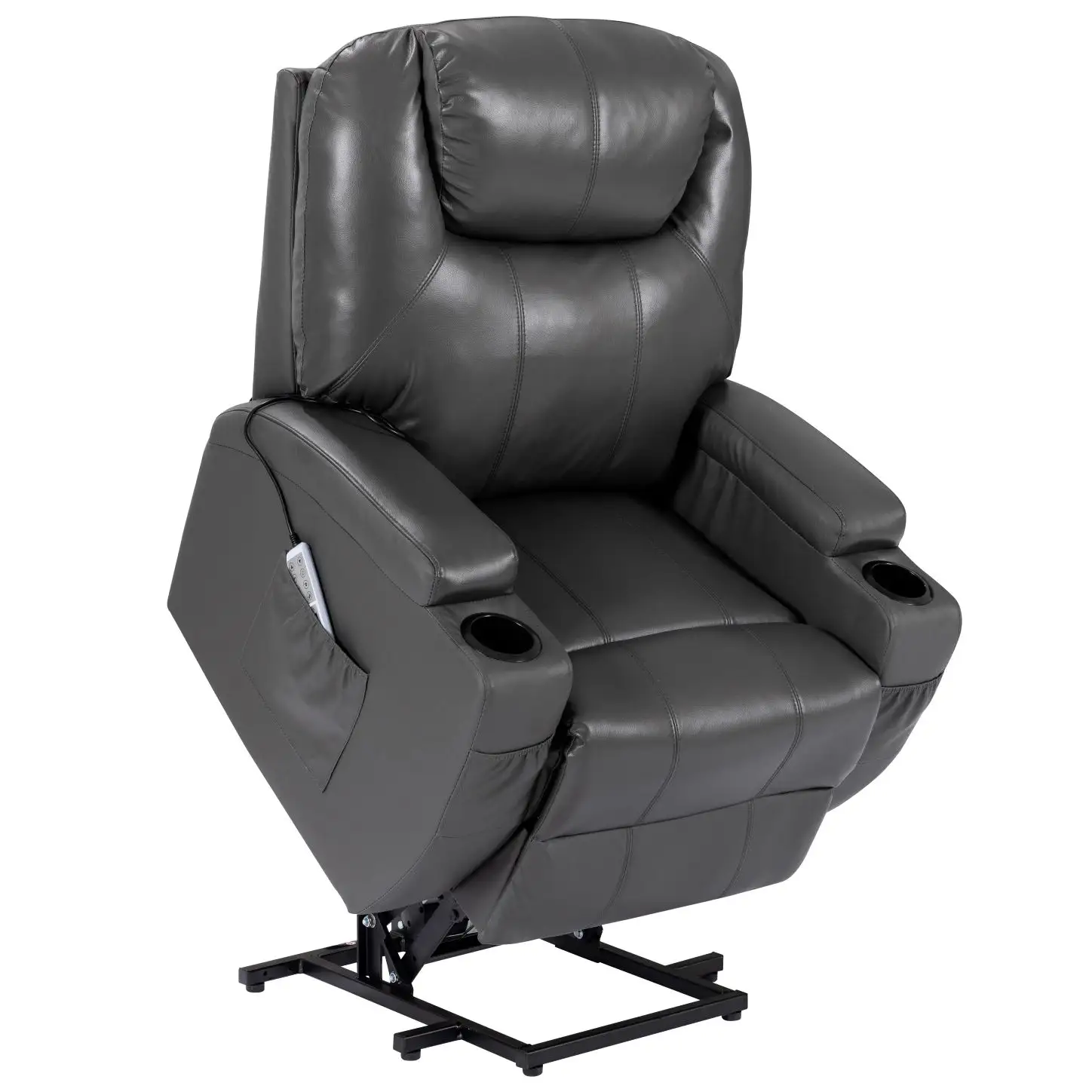 CY elektrikli kaldırma güç Recliner sandalye ısıtmalı masaj koltuğu salon uzaktan kumanda Modern Recliner kanepe sandalyeler