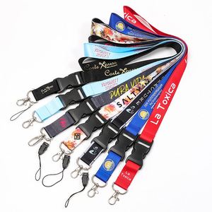 Wholesale <b>Lanyard</b> Promotional Sublimation <b>Polyester</b> Custom Neck <b>Lanyard</b> Strap for ID Card - Product Image 2